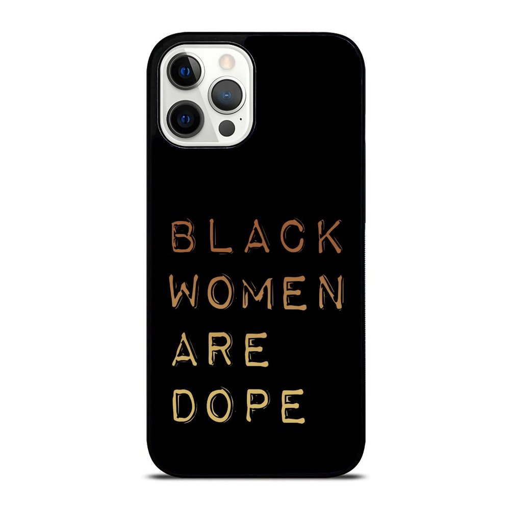 Black African American Women Are Dope Perfect Afro Queen iPhone Case